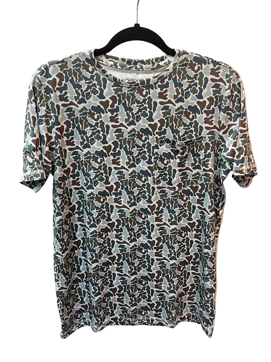 Ravine Pocket Tee in Terra Camo| Properly Tied