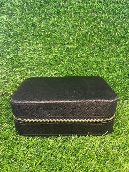 Jane Marie Travel Jewelry Case in Black