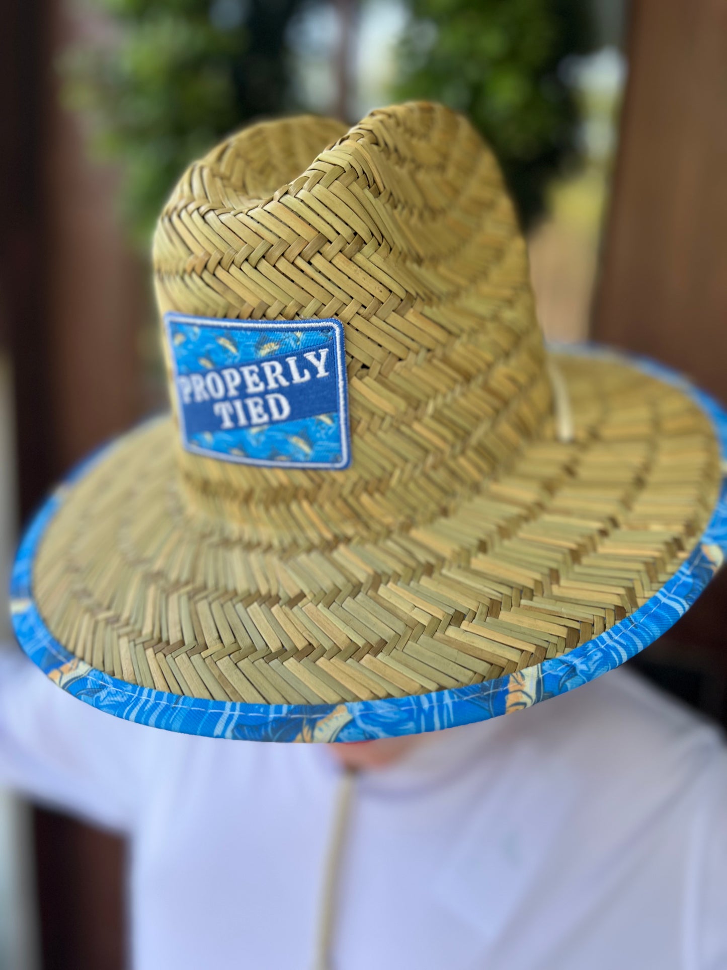 The Cabo Straw Hat in Marlin