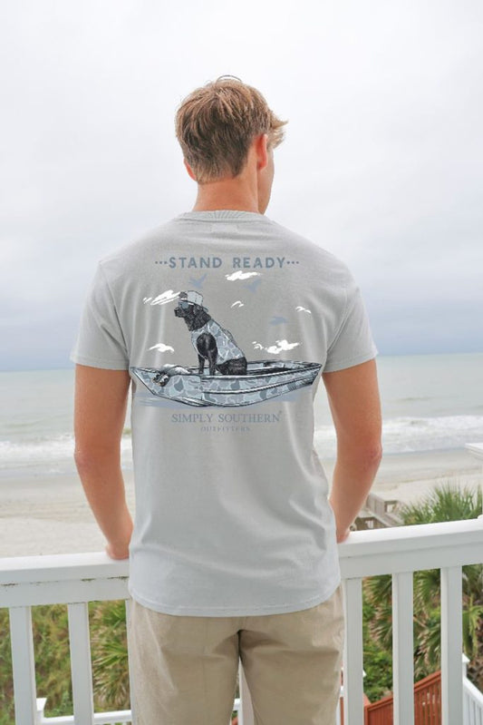 Simply Southern Stand Ready Men’s  Short Sleeve Tee