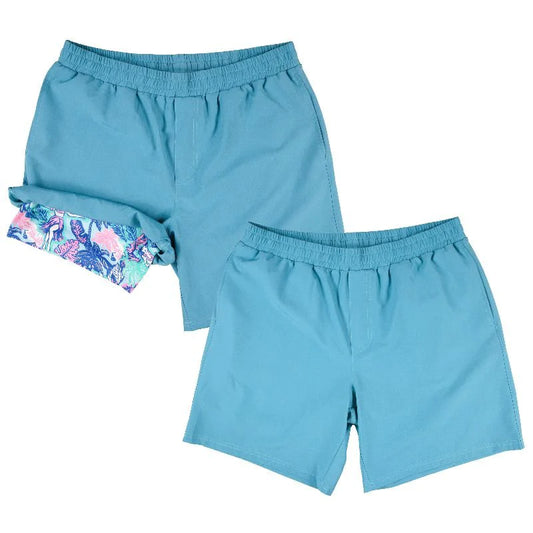 Simply Southern Men’s Lined Shorts in Hula