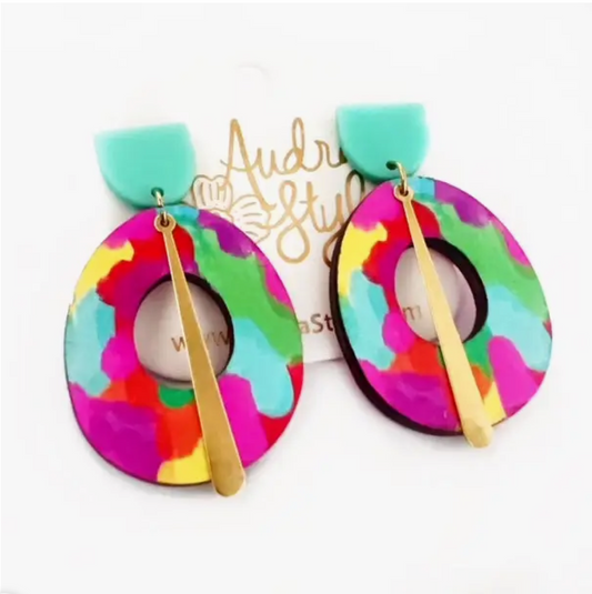 Audra Style Bold Spring and Summer Statement Earrings