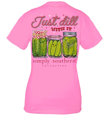 Simply Southern Women’s Just Dill With It Short Sleeve Tee