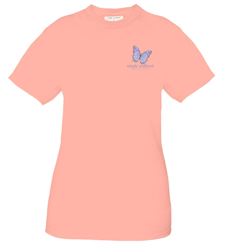 Simply Southern Women's Under His Wings Short Sleeve Tee