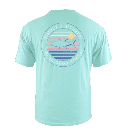 Simply Southern Men’s Reel Good Times Fish Short Sleeve Tee