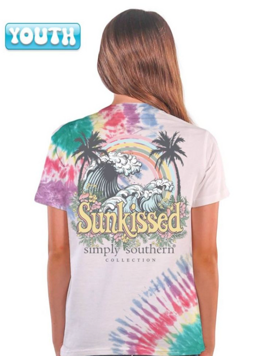 Youth Girls Simply Southern Sunkissed Glow Short Sleeve Tee