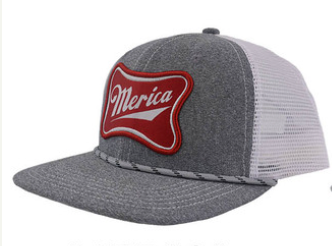 Simply Southern ‘Merica Grey Men’s Hat