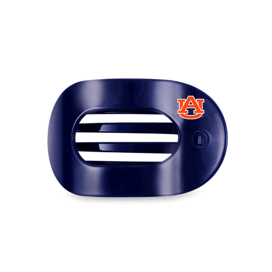 Teleties Auburn University Medium Flat Round Hair Clip