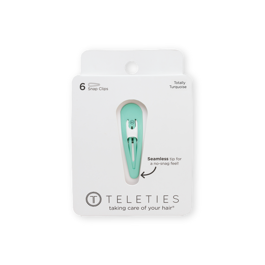 Snap Clip | Totally Turquoise | 6 Count