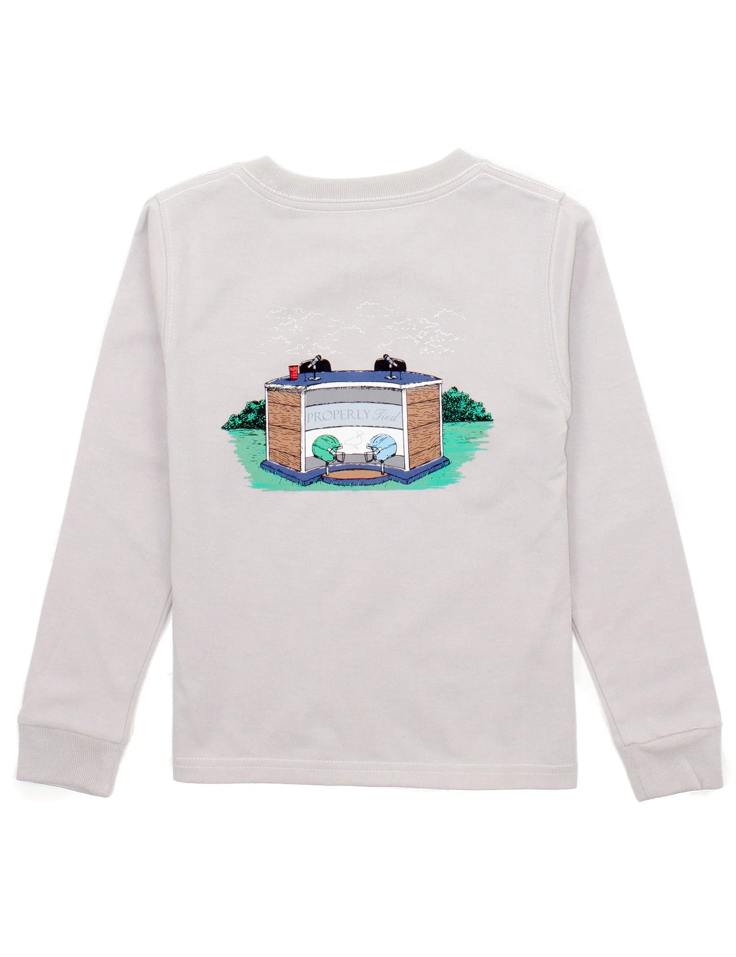 Boys Properly Tied Match Up Long Sleeve Tee