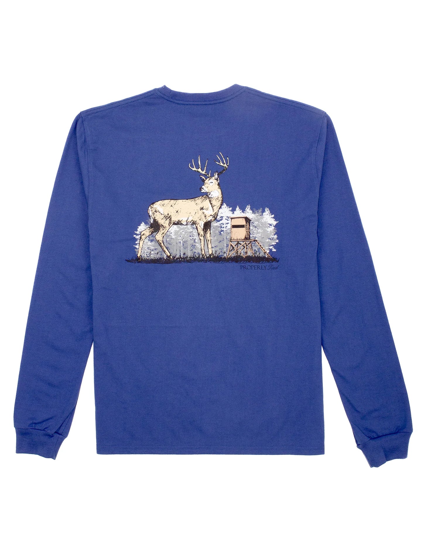 Boys Properly Tied Deer Season Long Sleeve Tee